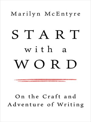 cover image of Start with a Word